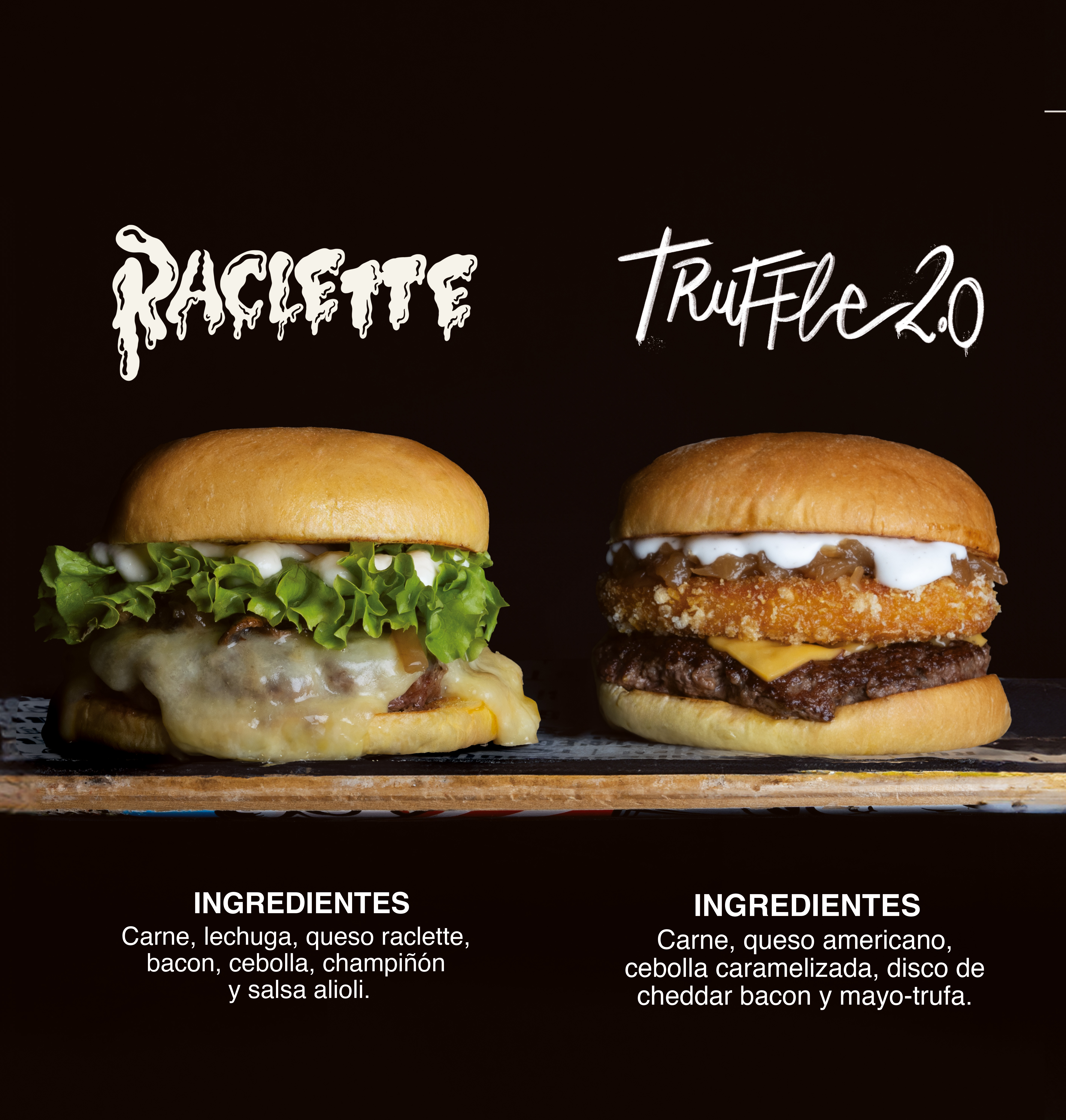 Nuevas Burgers de Edición Limitada: Truffle 2.0 y Raclette